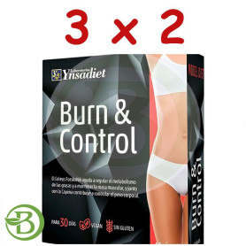 Pack 3x2 Burn & Control 60 Cápsulas Ynsadiet
