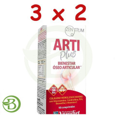 Pack 3x2 Zentrum Artiplus 90 Comprimidos Ynsadiet