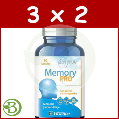 Pack 3x2 Memory Pro 30 Cápsulas Ynsadiet