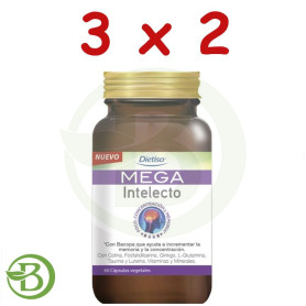 Pack 3x2 Mega Intelecto 60 Cápsulas Dietisa