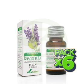 Pack 6x Aceite Esencial de Lavanda Soria Natural