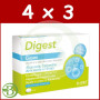 Pack 4x3 Digest Gases 60 Comprimidos Eladiet