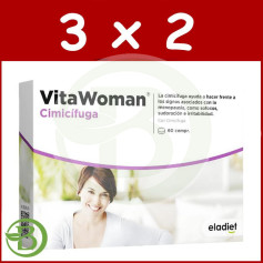 Pack 3x2 Vitawoman Cimicifuga 60 Comprimidos Eladiet