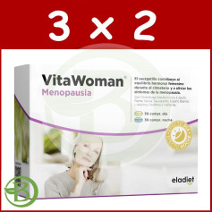 Pack 3x2 Vita Woman Menopausia 60 Comprimidos Eladiet