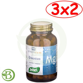 Pack 3x2 Q-Magnesico 88 Comprimidos Santiveri