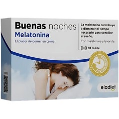 Buenas Noches Melatonina 30 Comprimidos Eladiet
