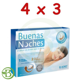 Pack 4x3 Buenas Noches 30 Comprimidos Eladiet