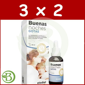 Pack 3x2 Buenas Noches Gotas 30 Ml Eladiet