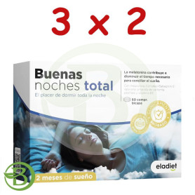 Pack 3x2 Buenas Noches Total 60 Comprimidos Eladiet