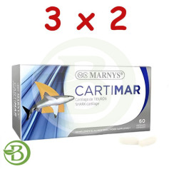 Pack 3x2 Cartimar 60 Cápsulas Marnys