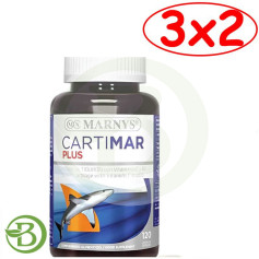 Pack 3x2 Cartimar Plus 120 Cápsulas Marnys