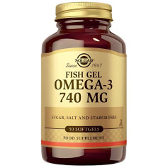 Fish-Gel Omega-3 50 Cápsulas Solgar