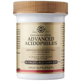 Advanced Acidophilus 50 Cápsulas Solgar