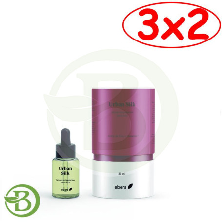 Pack 3x2 Sérum Antipolución Urban Silk 30 Ml Ebers