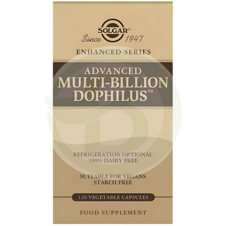 Advanced Multi-Billion Dophilus 120 Cápsulas Solgar