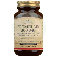 Bromelina 300Mg 60 Cápsulas Solgar