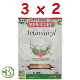 Pack 3x2 Actimincyl Bio Formula + Concentrada 20 Ampollas Superdiet