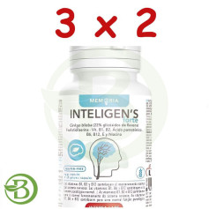 Pack 3x2 Intelligen Forte 75 Capsulas Intersa