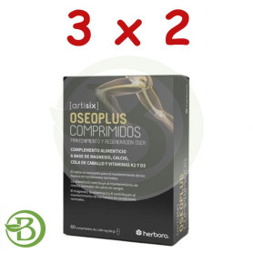 Pack 3x2 Artisix Oseoplus 60 Comprimidos Herbora