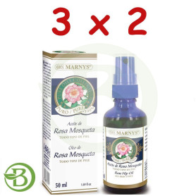 Pack 3x2 Aceite de Rosa Mosqueta 50Ml. Marnys