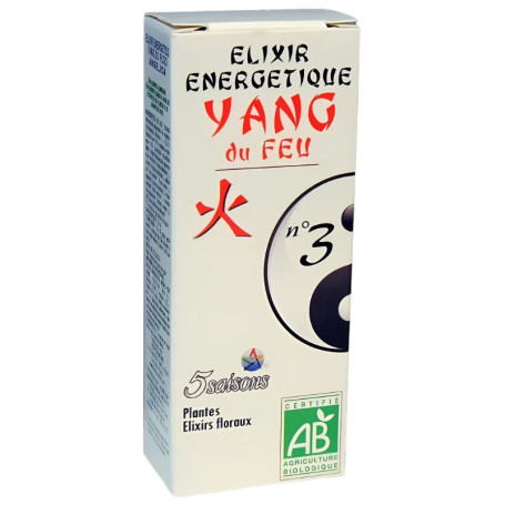 Elixir Nº3 Yang del Fuego Eco 50Ml 5 Saisons