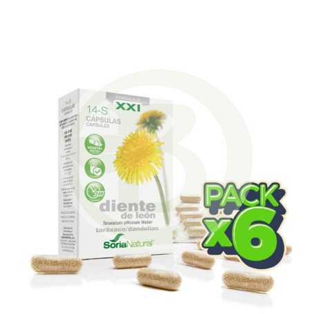 Pack 6x Diente de León Fórmula XXI Soria Natural