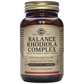Balance Rhodiola Complex 60 Capsulas Solgar