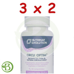 Pack 3x2 Circu Optim 30 Comprimidos Nutrinat Evolution