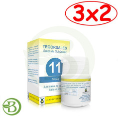 Pack 3x2 Sales de Schussler 11 (Si) Tegor