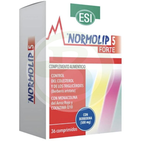 Normolip 5 Forte 36 Capsulas Esi