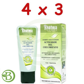Pack 4x3 Champú Concentrado Activador 100Ml. Rhatma