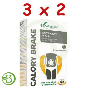 Pack 3x2 Calorybrake 24 Comprimidos Soria Natural