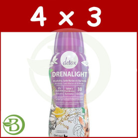 Pack 4x3 Drenalight Detox 600Ml. Dietmed