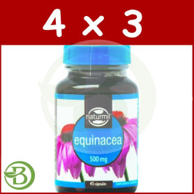 Pack 4x3 Equinácea 45 Comprimidos Naturmil