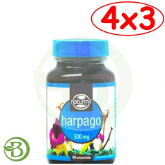 Pack 4x3 Harpago 90 Comprimidos Naturmil