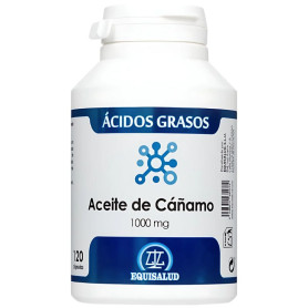 Aceite De Cáñamo 1000Mg 120 Perlas Equisalud