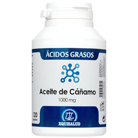 Aceite De Cáñamo 1000Mg 120 Perlas Equisalud