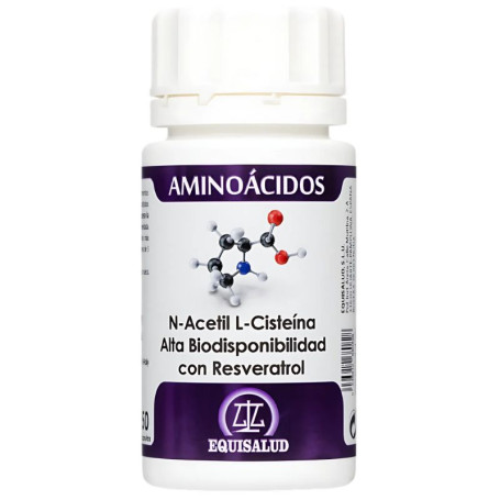 N-Acetil L-Cisteína con Resveratrol 50 Cápsulas Equisalud