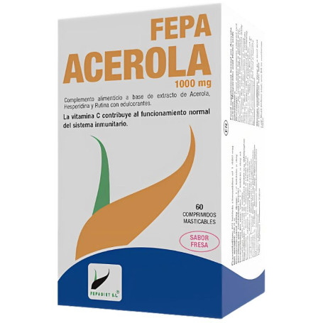 Fepa Acerola 1000Mg 60 Comprimidos Fepadiet