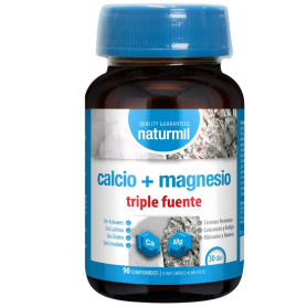Calcio + Magnesio Triple Fuente 90 Comprimidos Naturmil