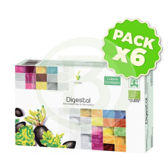 Pack 6x Digestal 20 Ampollas Novadiet