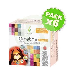 Pack 6x Ometrix 60 Perlas Novadiet