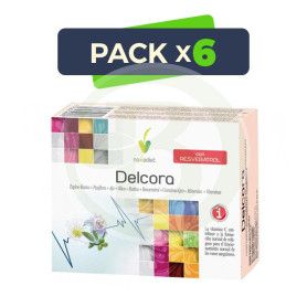 Pack 6x Delcora 60 Cápsulas Novadiet