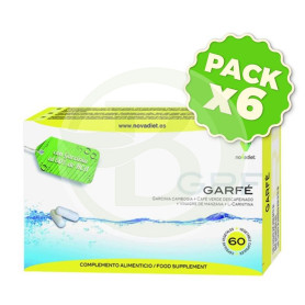 Pack 6x Garfe 60 Cápsulas Novadiet