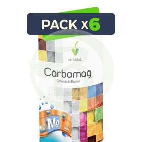 Pack 6x Carbomag 150Gr. Novadiet