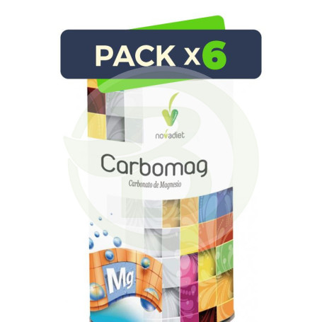 Pack 6x Carbomag 150Gr. Novadiet