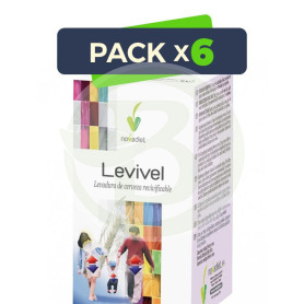 Pack 6x Levivel 90 Cápsulas Nova Diet