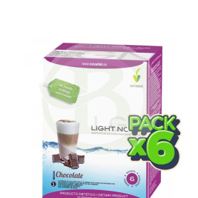 Pack 6x Batido Light Nova Chocolate 6x35Gr. Nova Diet
