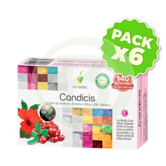 Pack 6x Candicis 30 Cápsulas Novadiet