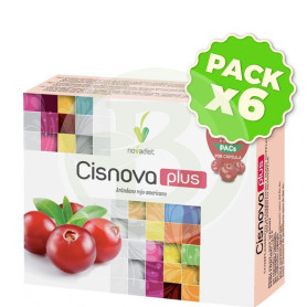 Pack 6x Cisnova Plus 60 Cápsulas Novadiet